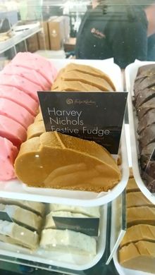 exclusive Harvey Nichols Festive Fudge by Fudge Kitchen
