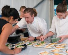Chef George Cooper, Tiller Dining