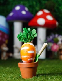 Carrot Easter Egg by Anna Polyviou at Shangri-La Hotel, Sydney