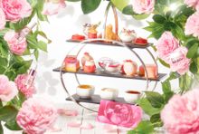 Chantecaille Rose de Mai Afternoon Tea at InterContinental Hong Kong's Lobby Lounge