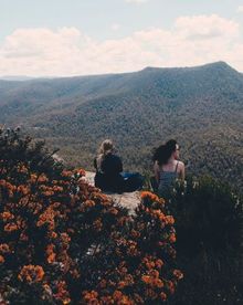 kirra__eldridge takes in the wildflowers from Namadgi National Park