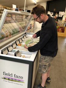 Manor Farm shop / field fare BYO Tub initiative 