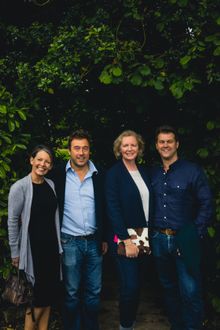 Adele, Michael, Julie and James Dart (Darts Farm)