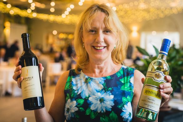 Susy Atkins - showing Napa wines Susy Atkins - showing Napa wines