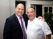 Andrew Cook (right) General Manager of Chewton Glen and Luke Matthews Executive Head Chef.