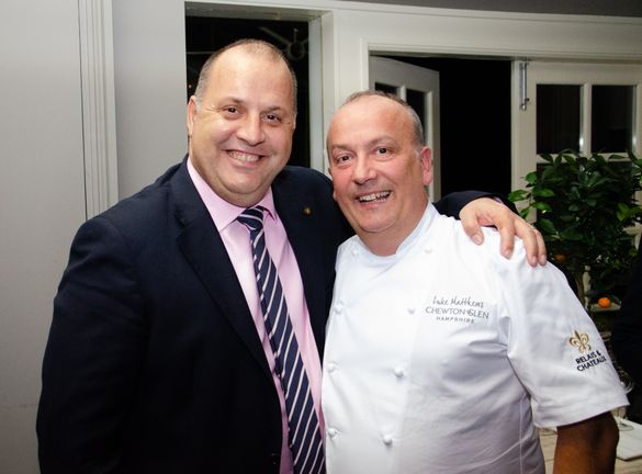 Andrew Cook (right) General Manager of Chewton Glen and Luke Matthews Executive Head Chef. Andrew Cook (right) General Manager of Chewton Glen and Luke Matthews Executive Head Chef.