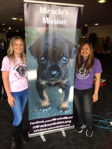 Victoria Bryceson and Frances Emerony from Miracles Mission