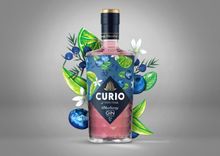 Curio Blueberry Gin Botanicals 