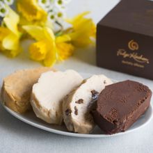Vegan Easter slab fudge selection