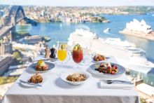 Breakfast in the Sky, Altitude, Shangri-La Hotel, Sydney