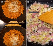 Gigi Hadid’s Vodka Sauce Recipe (credit – Instagram)
