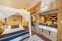 NRMA Woodgate Beach Holiday Park – Safari Tent Interior