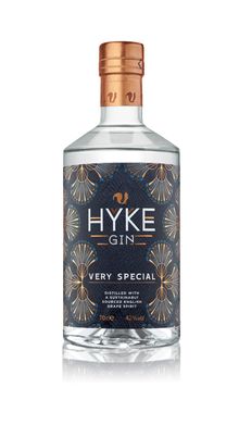 HYKE Gin Very Special Created from surplus English-grown wine grapes. 