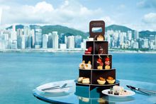 In-room afternoon tea set