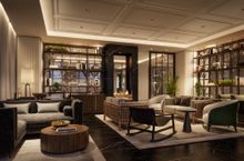 Raffles Boston Back Bay Hotel & Residences, Writers' Lounge Credit Stonehill Taylor