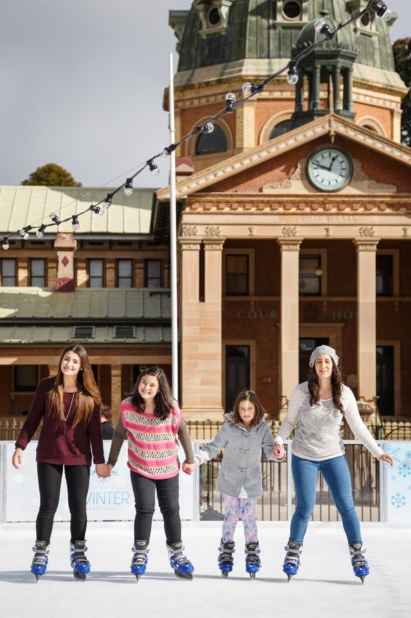Bathurst Winter Festival iceskating
