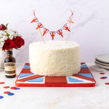 Lindsay Cairns wins Delicious magazine competition from Nielsen-Massey Vanillas, with her coconut sponge recipe in honour of the Queen's Jubilee.