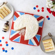 Lindsay Cairns wins Delicious magazine competition from Nielsen-Massey Vanillas, with her coconut sponge recipe in honour of the Queen's Jubilee.