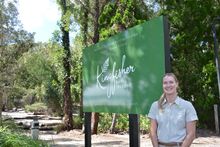 Ranger Cassie Duncan, Kingfisher Bay Resort