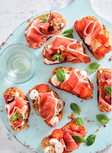 Mini Parma Ham Crostini