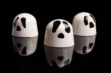 Soko Patisserie bon bons chocolate Peanut Butter & Blackcurrant Jelly, With a Ghost Design 