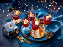 Cornish Mead Christmas Jellies with Cornish Clotted Cream