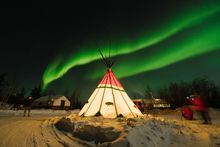 Aurora borealis in Northwest Territories, Canada