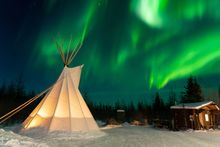 Northern Lights in Churchill, Manitoba 