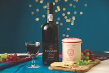 Fine Ruby Port and Stilton Gift Box