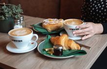 Coffee, cakes and pastries