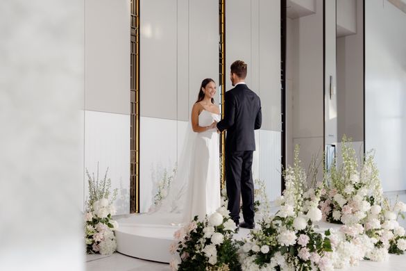 Couple getting married at The Langham Gold Coast