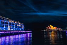 Park Hyatt Sydney with Vivid Lights