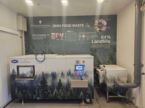 Oklin Food Waste Composter at InterContinental Phuket Resort