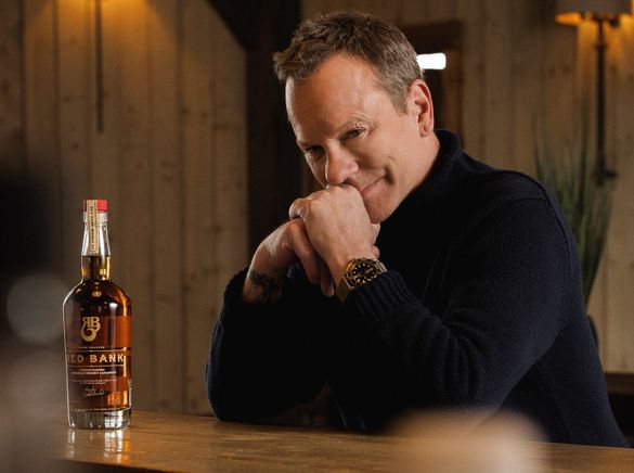 Kiefer Sutherland and Red Bank whisky