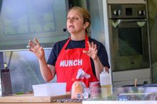 Mary Needham of Munch CIC had plenty of budget-friendly cooking tips at Winchester Food Festival 