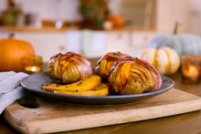 Bannisters Farm Halloween Hasselbacks Recipe