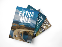 Cover image of the foodie travel guide, The Extra Mile: Delicious Alternatives to Motorway Services