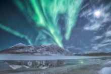 Northern lights in the Yukon, Canada