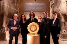 From Right, Gennaro Contaldo, Maddalena Fossati Dondero, Simone Ficarelli, Cornelia Poletto, Cathy Strange and Carlos Yescas 