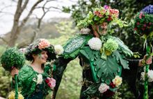 Stilt people, Toby's Garden Festival MR