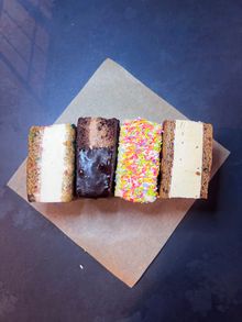 Bears Ice Cream sandwich menu