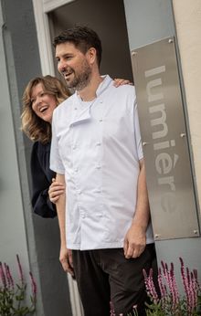 Jon and Helen Howe, owners of Lumiere