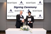 Garth Simmons, Chief Operating Officer of Accor's Premium, Midscale, and Economy Division in Asia and Prabsharan Singh Thakral, President and Group CEO, Boutique Corporation Public Company