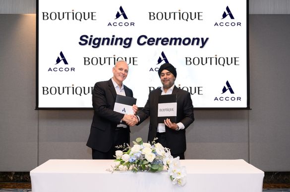 Garth Simmons, Chief Operating Officer of Accor's Premium, Midscale, and Economy Division in Asia and Prabsharan Singh Thakral, President and Group CEO, Boutique Corporation Public Company