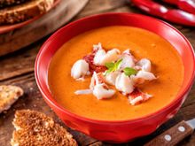 Lobster Bisque dressed to impress