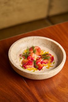 Beetroot Cured Salmon