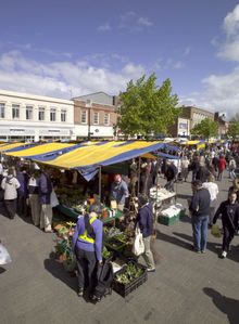 One of the region's farmers markets (EEDA)
