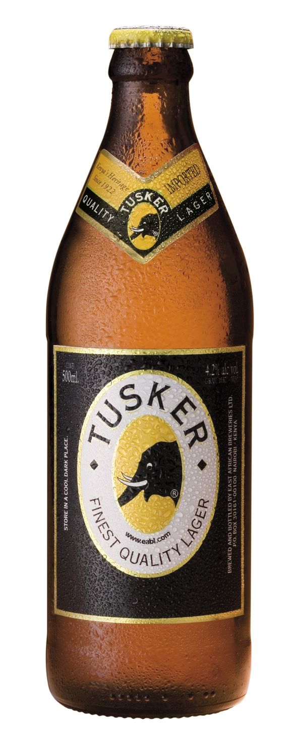 Tusker East Africa�s number one lager 