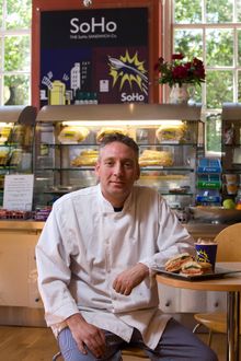 Adam Gilbert, the managing director at the SoHo Sandwich Company.