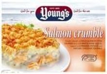 Salmon crumble